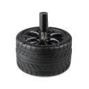 Drehaschenbecher "Reifen" 9,8 x 9,8 cm