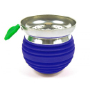 Shishakopf "Apfel" Blau mit Sieb, 7,5 x...