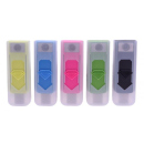 USB-Lighter with heat coil "Neon" 12p Display