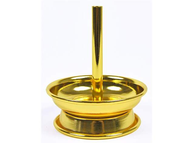 Stem Cap "Metal" Gold-Shine