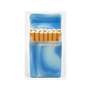 Cigarette Boxes "Watercolor" 100p, capacity: 20 cigs., 12p display