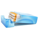 Cigarette Boxes "Watercolor" 100p, capacity: 20 cigs., 12p display