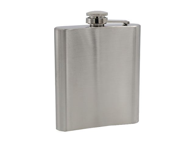 Flachmann "Chrom-Matt" 7oz