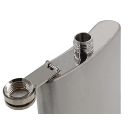 Flachmann "Chrom-Matt" 7oz