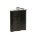 Flachmann "Happy Day - Lederoptik-Textur"...