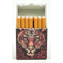 Zigarettenboxen "Safari", für 21 Zigtt., 12er Display, mit einer Tast-Funktion