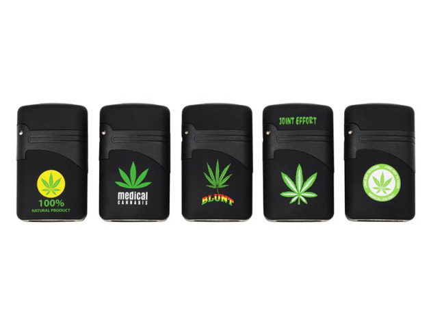 Sturmfeuerzeuge "Maria" Blaue Flamme, 25er Display