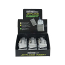 Gas-Einsatz für Benzinfeuerzeuge, mit Laserflamme Z-16, 12er Display