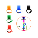 Schlauchhalter, Silikon, versch. Farben, 10er Set