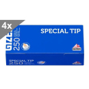 Gizeh Special Tip, 250 H&uuml;lsen, 4er Gebinde