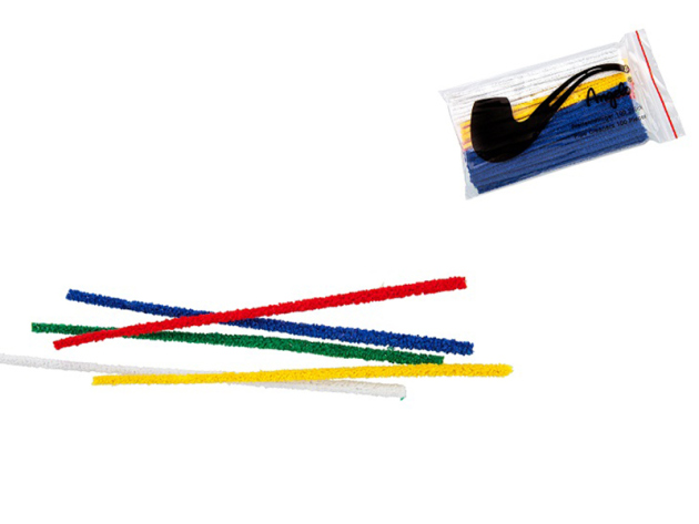 Pipe Cleaner multi-coloured 100p pack