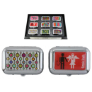 Taschenascher "Rechteckig" div. Motive,...