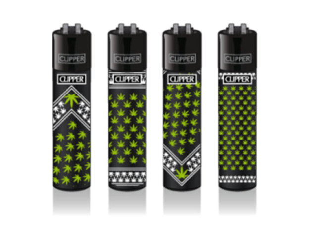 Clipper Large WEED BANDANAS, 48p Display