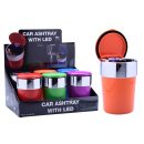 Autoaschenbecher "Bunt" mit Licht, 6er...