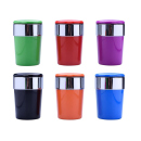 Autoaschenbecher "Bunt" mit Licht, 6er Display