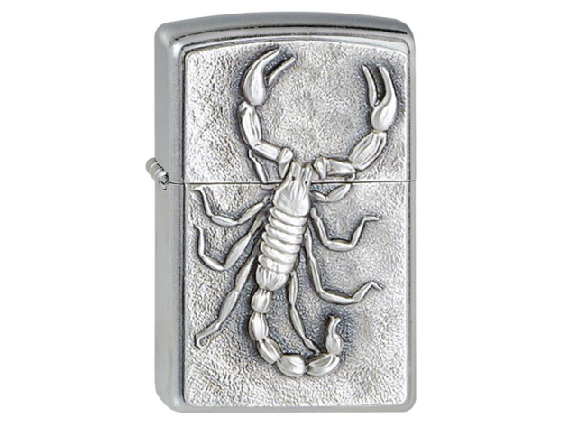 Zippo Lighter - Scorpion Emblem