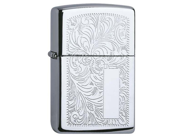 Zippo Lighter - Venetian Chromee