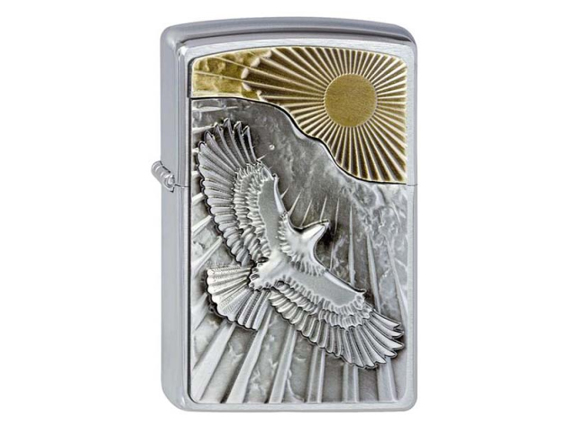 Zippo Feuerzeug - Eagle Sun-Fly Emblem
