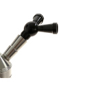 Schlauch-Verteiler von 1 auf 2,  Schwarz