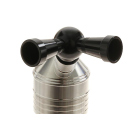 Schlauch-Verteiler von 1 auf 2,  Schwarz