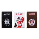 Cigarette Boxes "FC St. Pauli", capacity: 20 cigs., 12 pieces per display, with pressable button