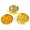 Grinder "Grass Leaf" gold 3-tlg. 4,0x5,4cm