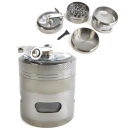 Kurbelgrinder "Anthrazit" 4-tlg. 6,0x5,4cm