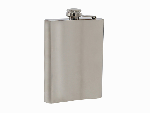 Flask "Chrome polished" 8oz