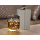 Flask "Chrome polished" 8oz