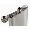 Flachmann "Chrom-Poliert" 6oz