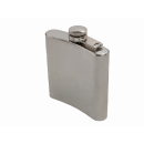 Flachmann "Chrom-Poliert" 6oz