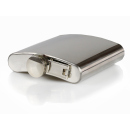 Flachmann "Chrom-Poliert" 6oz