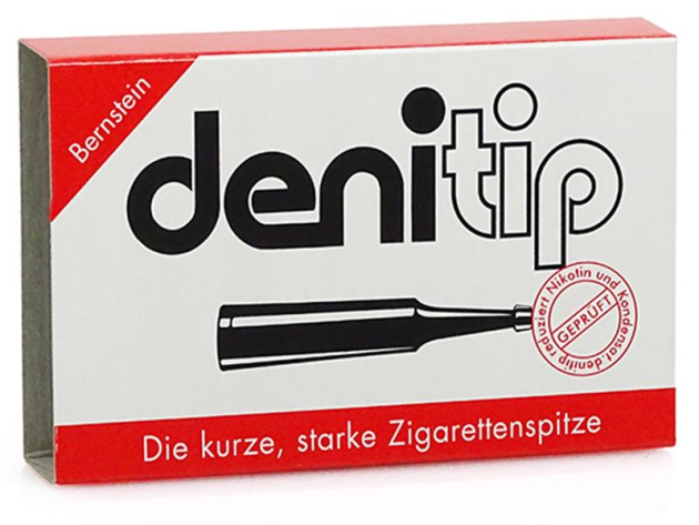 DeniTip Cigarette Holders Amber 6p pack