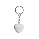 Metal-Key Chain with Polyresin-Herz, 3,5 cm, assorted...