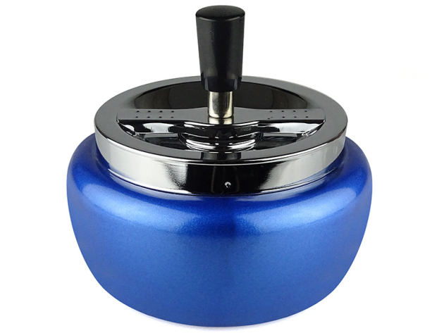 Rotary Ashtray "Exclusiv Blue" Ø 13cm
