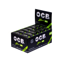 OCB Rolls Schwarz Premium Slim + Tips, 24 Rolls je 4 Meter