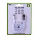 Tekmee 1m Lightning cable 2,4 A white