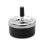Rotary Ashtray "Metall Black" Ø11cm