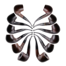 Pipe MYON "Brown/Red" 9mm Lackiert 12...