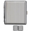 Cigarette Case display 12x "Metall" with clasp, capacity: 20 cigs.