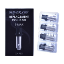 Silver Cig Verdampferkerne E-Max 0,5 Ohm, 4er Set