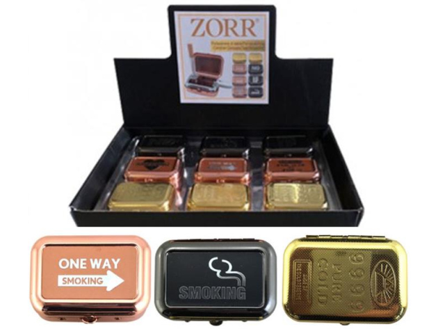 Taschenascher "Smoking" div. Motive, 9er Display