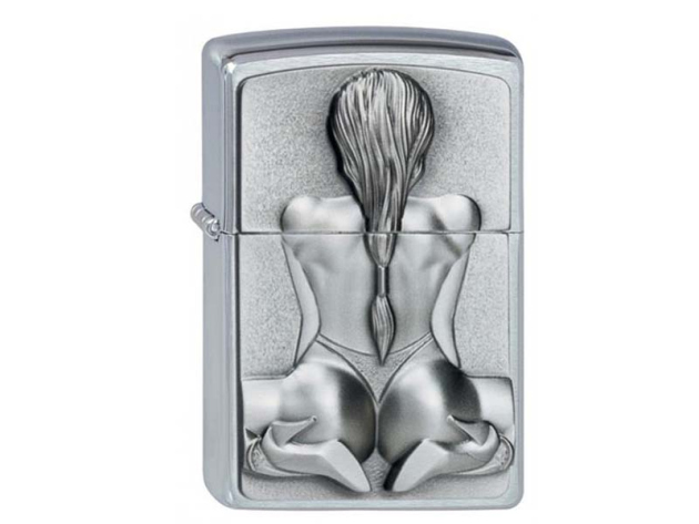 Zippo Feuerzeug - Kneeling Girl