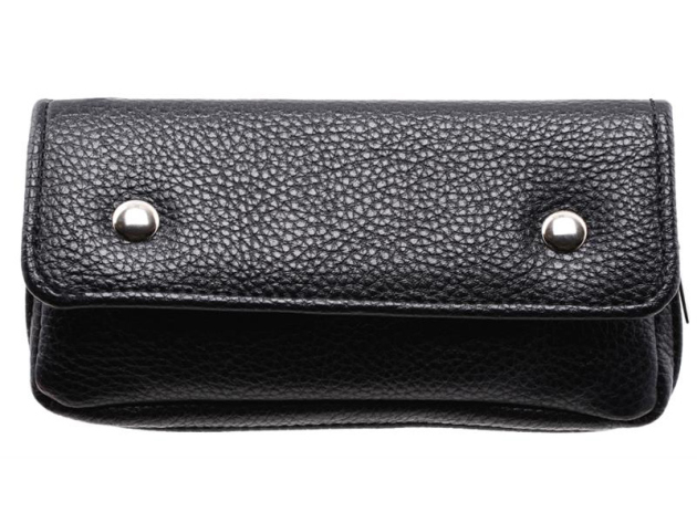 Pfeifentasche "Kunstleder" Schwarz