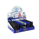 Storm Lighters "Maritimee Exclusive" Blue Jet Flame, 25p Display