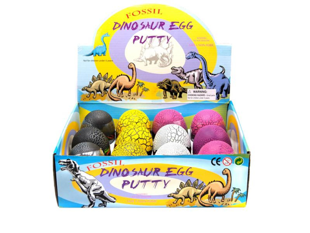 Fart-Dough "Dinosaur-Ei" Ø 5,7 cm, 12p Display
