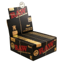 RAW Classic King Size Black Slim, 50 Hefte je 32 Blatt