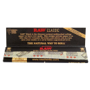 RAW Classic King Size Black Slim, 50 Hefte je 32 Blatt