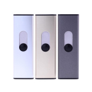 USB-Feuerzeug mit Lichtbogen "Arc Push Up" Aufladbar, 3-farbig sortiert, 9er Display