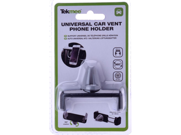Tekmee Car Vent 8,9 cm cell phone holder